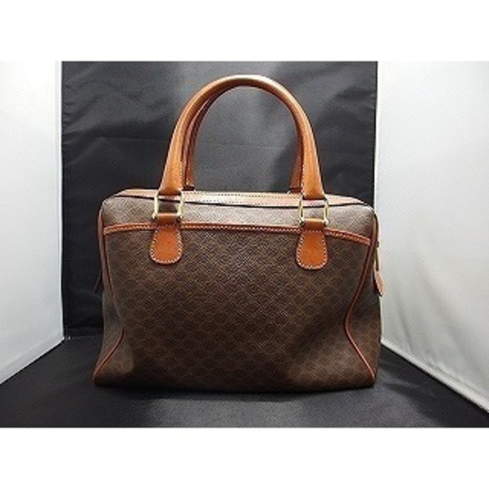 Celine Macadam Pattern Square Bag Brown - image 3